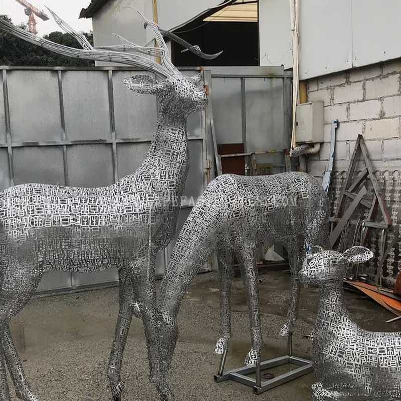 Can stainless steel sculptures be waterproofed after installation?(pic1)